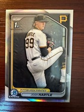 2024 Bowman Draft Chrome Refractor Josh Hartle #BDC-3- Pirates
