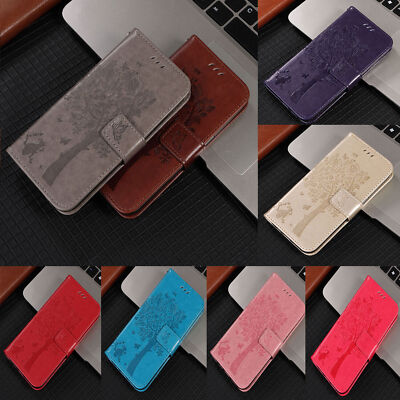 Tree Cat Wallet Phone Case for Samsung A16 A73 A55 A56 A57 A17 A15 A54 Note 20