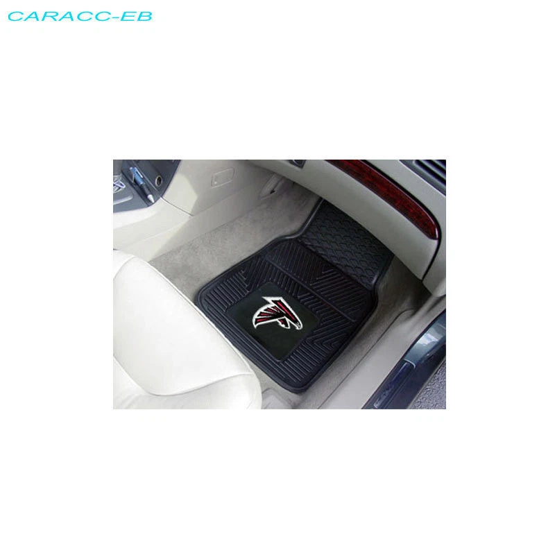 NFL Atlanta Falcons Fan Mats Heavy Duty Vinyl Car Truck Floor Mats 2pcs Set - Image 2 of 2