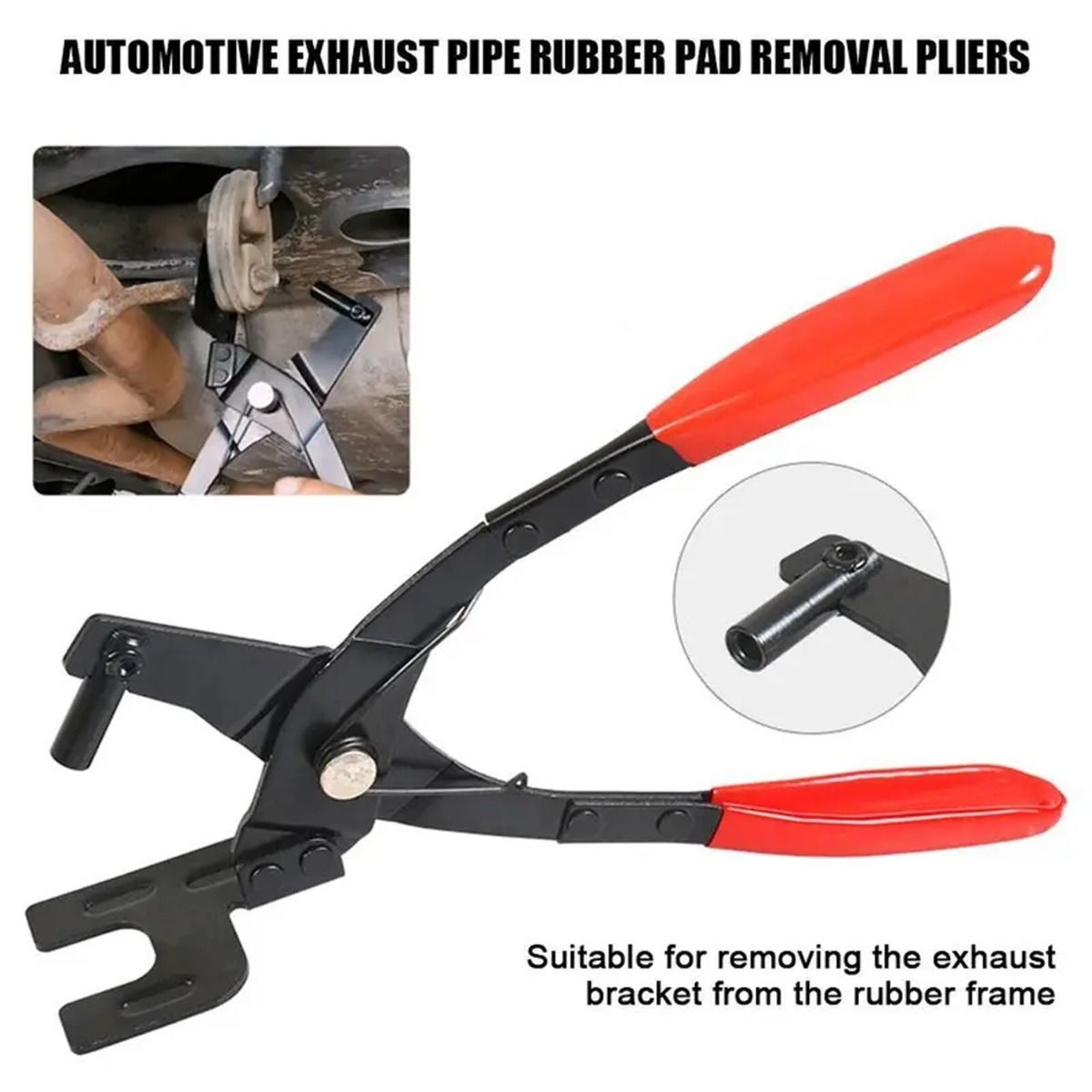 Exhaust Hanger Removal Pliers Grommets Removal Tool Muffler Rubber