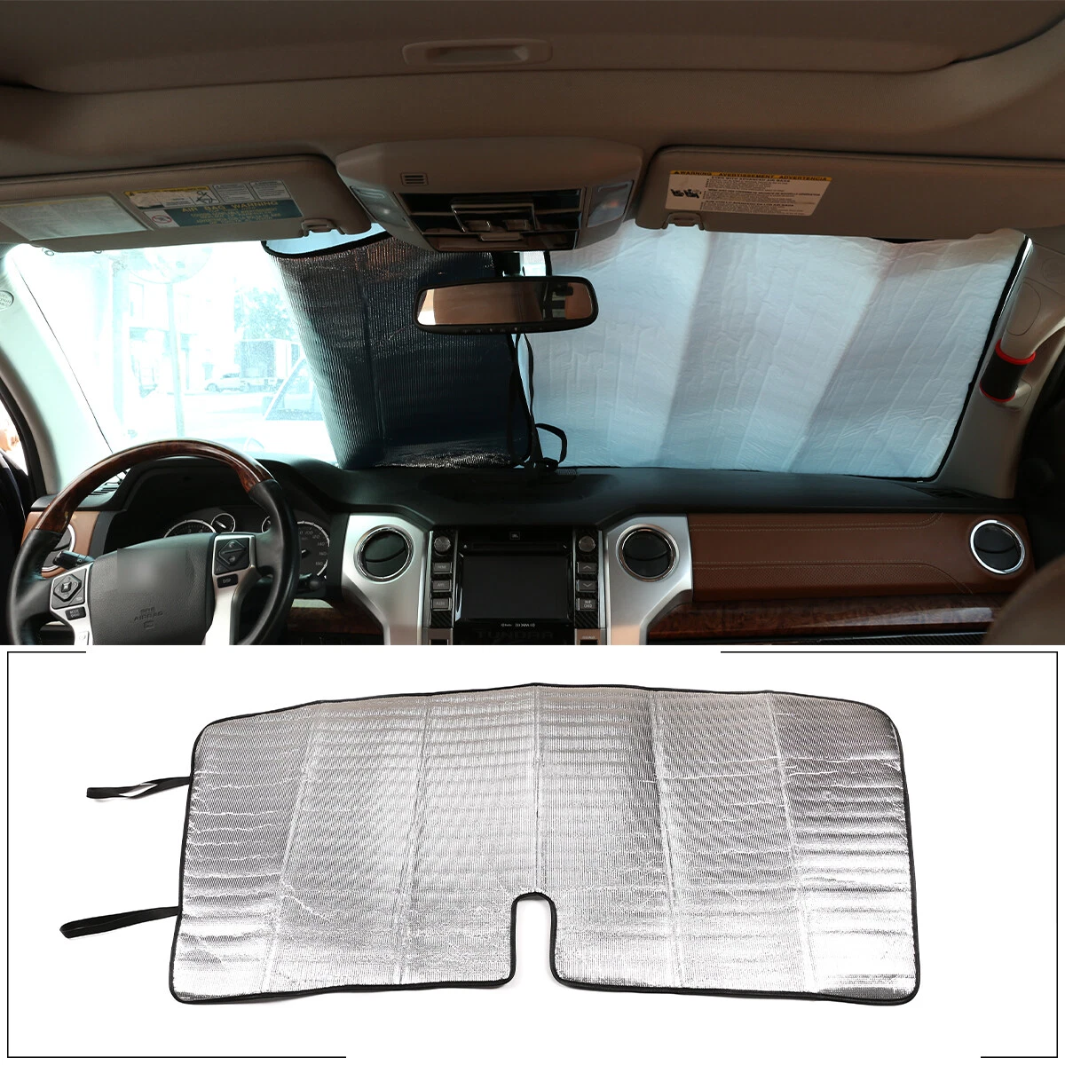 2021 toyota tacoma windshield sun shade deals