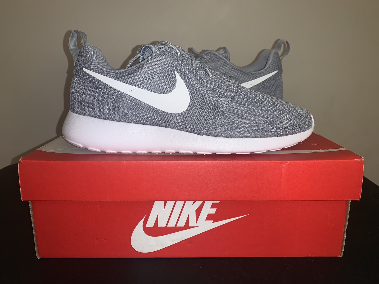 nike roshe one grey mens