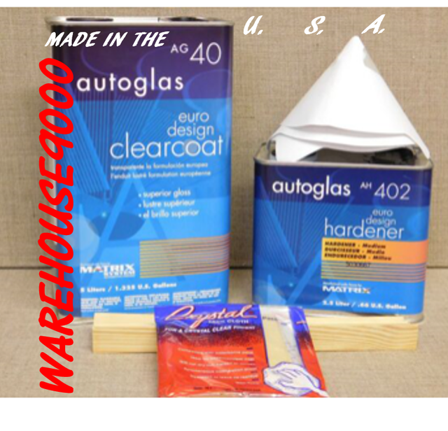 MATRIX AG40 AUTOGLAS CLEARCOAT KIT 7 QT SPRAYABLE USA eBay