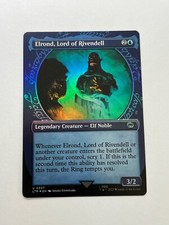 Showcase FOIL ELROND LORD OF RIVENDELL mtg NM-M Lord of The Rings
