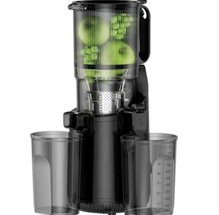 Cold Press Juicer, Amumu Slow Masticating Machines w/ 5.3" Feed Chute