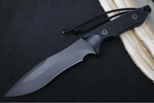 Spartan Blades Ronin Shinto Fixed Blade - Black CPM-S45VN Blade / Black Micarta