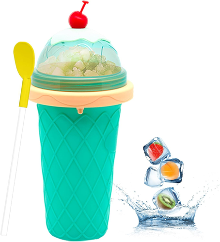 Slushie Maker Cup - DIY Magic Quick Frozen Smoothies Cup for Homemade Milk Shake