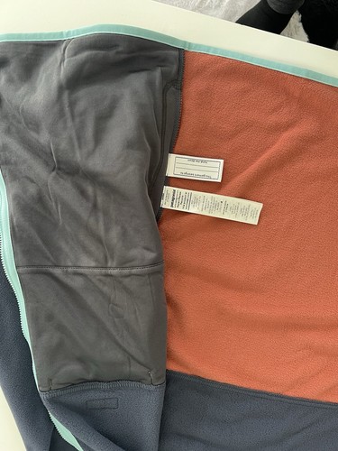 Patagonia $75 Kids' Micro Snap Fleece Jacket New XL(14) Burl Red - Picture 6 of 6
