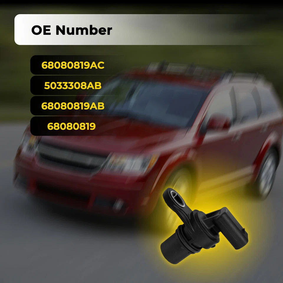 Juego de 4 sensores de posición del árbol de levas para Jeep Compass Patriot Renegade Cherokee negro Foto 2 de 4