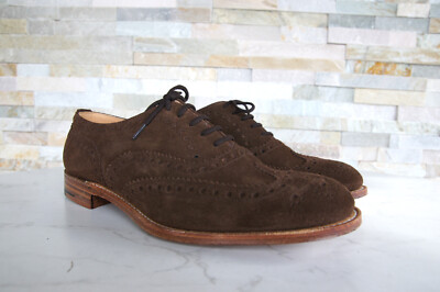 Church's 41.5 UK 7.5 Lace-up Shoes BURWOOD Cigar NEW Former RRP
