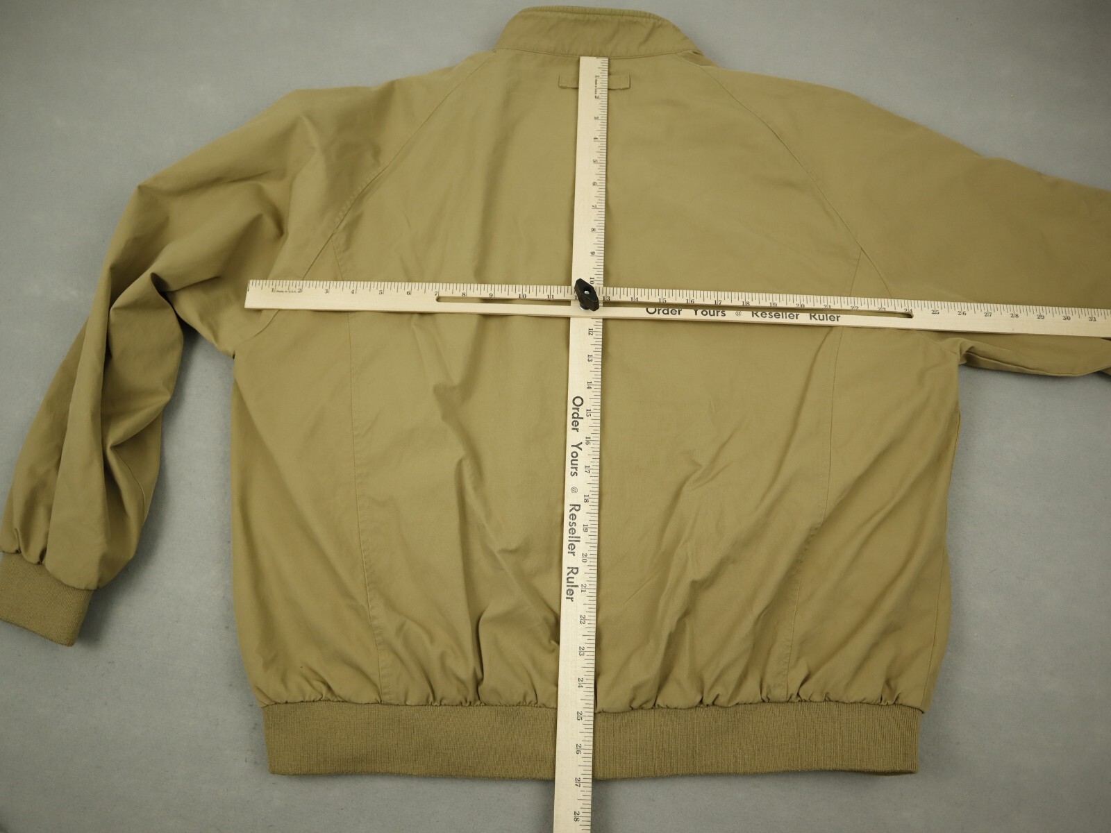 Orvis Jacket Men Extra Large Beige Solid Full Zip… - image 4