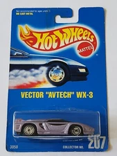 1991 HOT WHEELS VECTOR AVTECH WX-3
