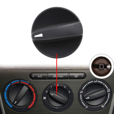 NOVAPARTS Heater & A/C Fan Speed Control Knob Switch For 2006-2008 Mazda 6