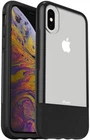 OTTERBOX STATEMENT SERIES Case for iPhone Xs - LUCENT BLACK (CLEAR/BLACK)