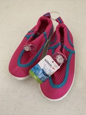 Pink Speedo Kids Water Shoes - Size L - NEW NWT