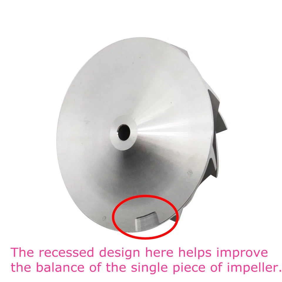 Wicked Wheel 2 For 1994-2003 Ford F-250 Super Duty 7.3L Powerstroke GTP38 Turbo Foto 4 de 4