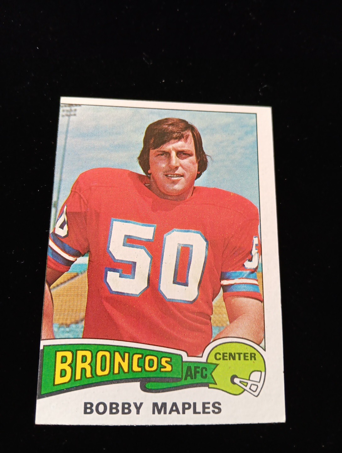 Bobby Maples #523 Football Cards 1975 Topps trading card — raw and PSA graded price guide