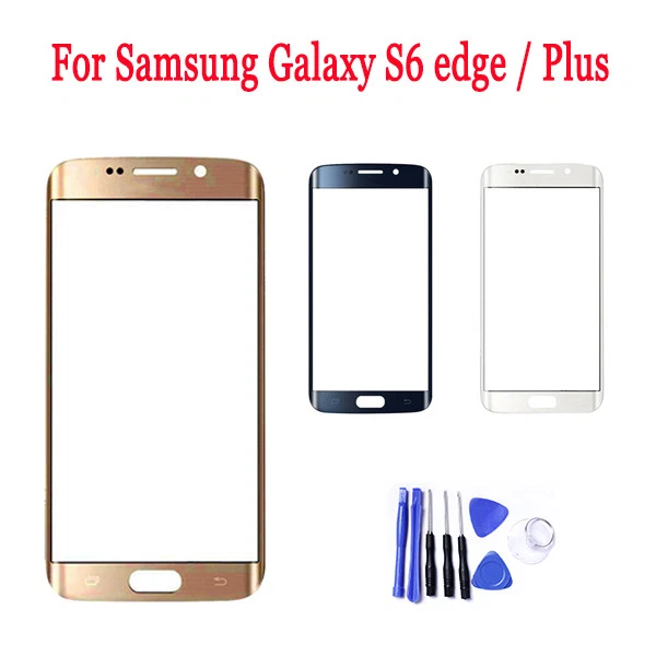 Front Glass Lens Touch Screen Replacement For Samsung Galaxy S6 Edge / Plus - Image 2 of 4