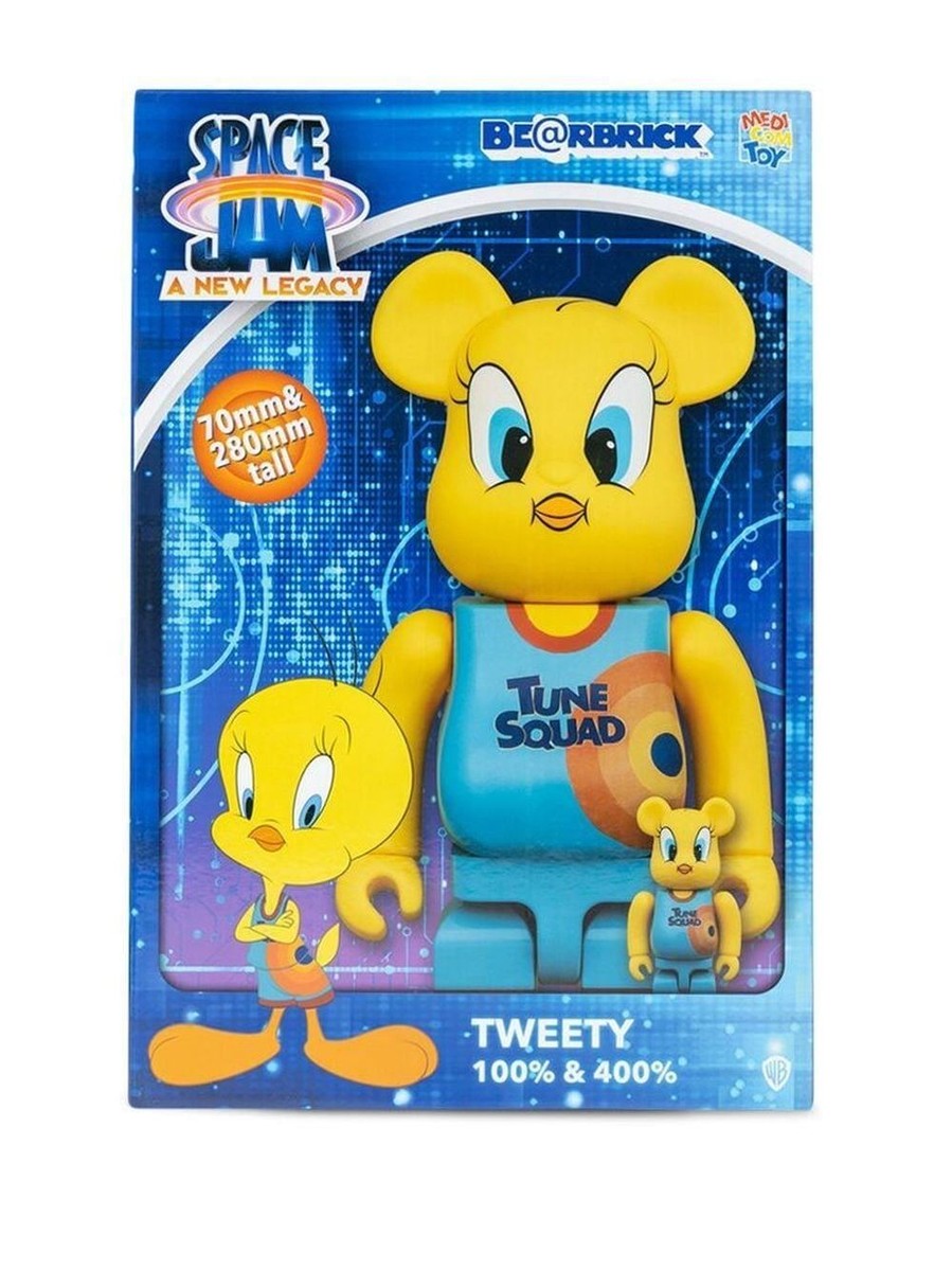 Space Jam New Legacy Tweety Be@rbrick 100% & 400% Figures Space Jam New Legacy Tweety Be@rbrick 100% & 400% Figures
