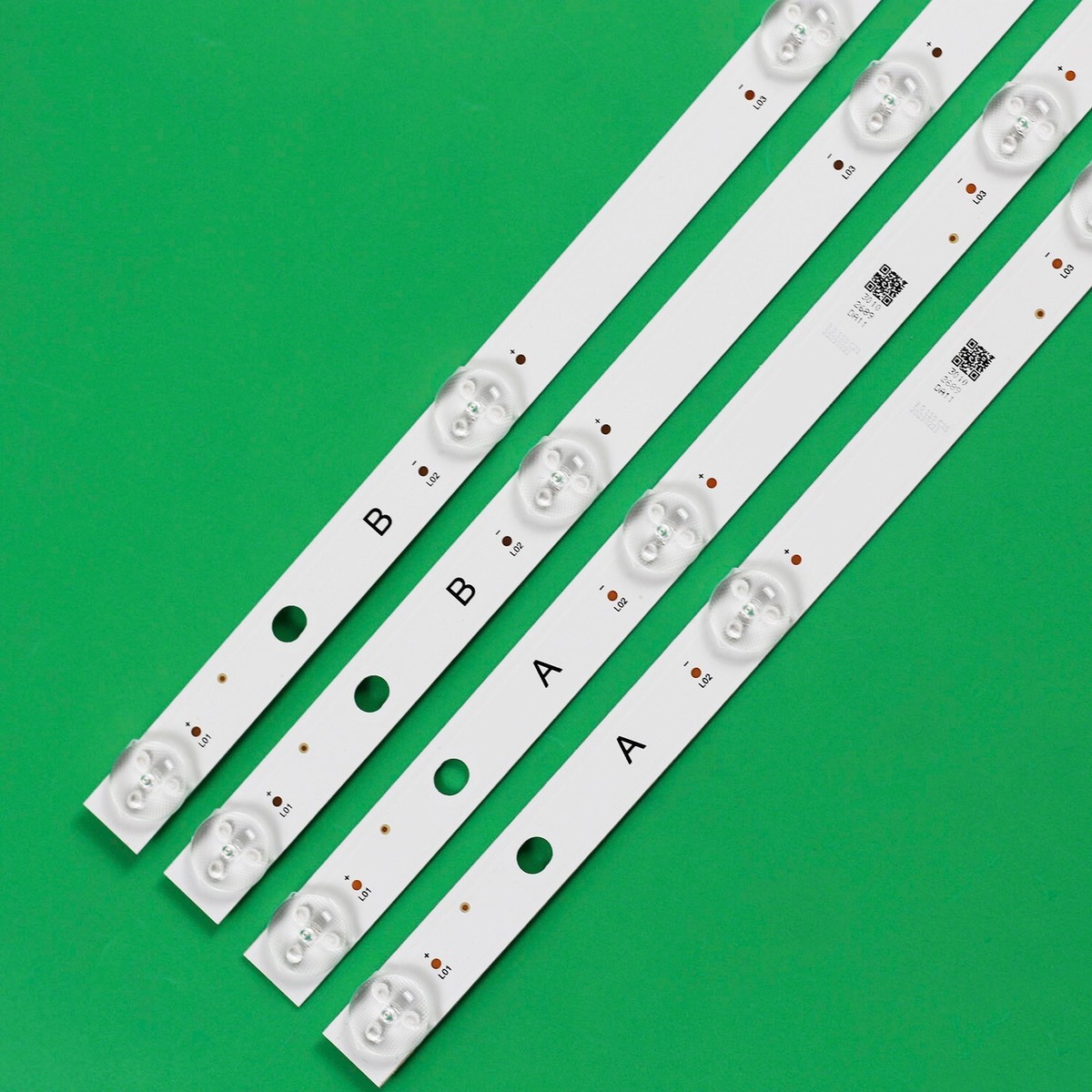 4pcs TV LED Backlight Strips For Toshiba 55UL3A63DG 55U2963DBT