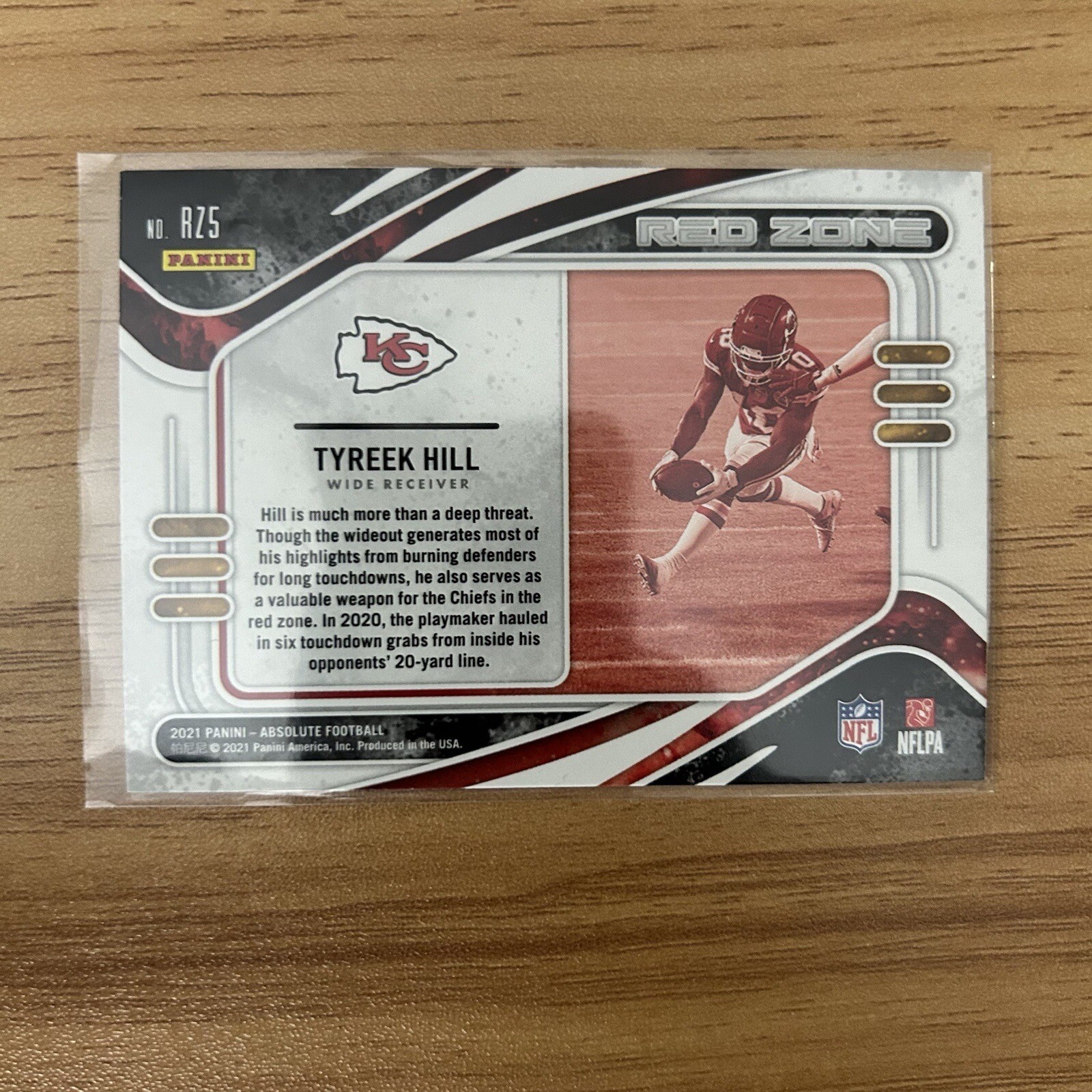 Tyreek Hill 2021 Panini Absolute Red Zone RZ5 Chiefs Dolphins eBay