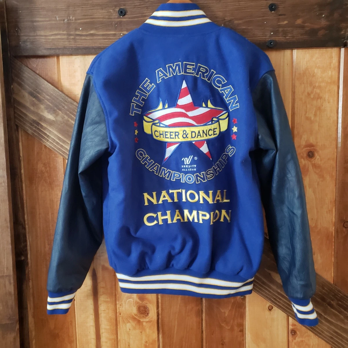 Varsity cheer letterman outlet jackets