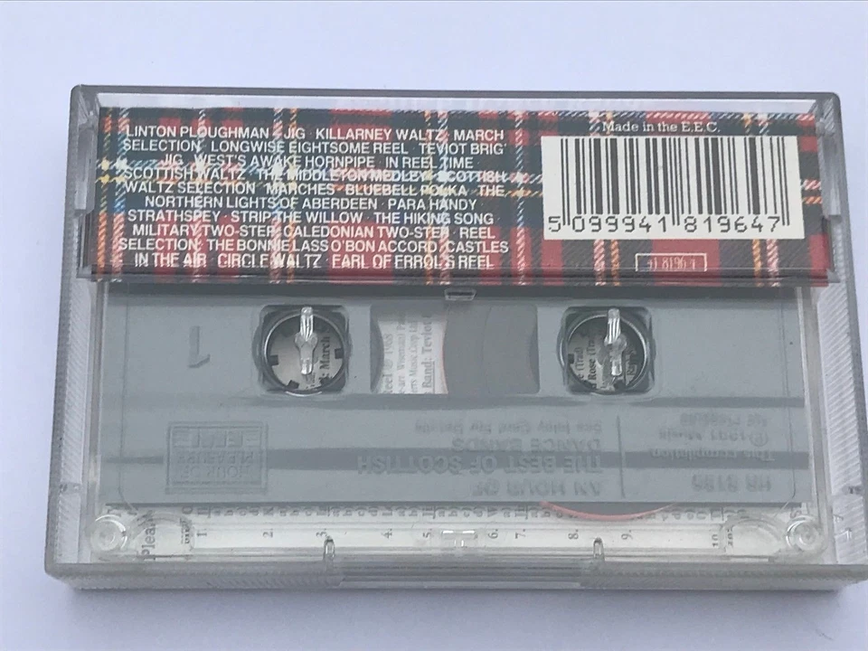 the best of scottish dance bands ( 1 hour )  . cassette  - Image 2 of 2