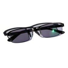 Men Transition Photochromic Reading Glasses Half Rimless Sunglasses 1.0 6.0