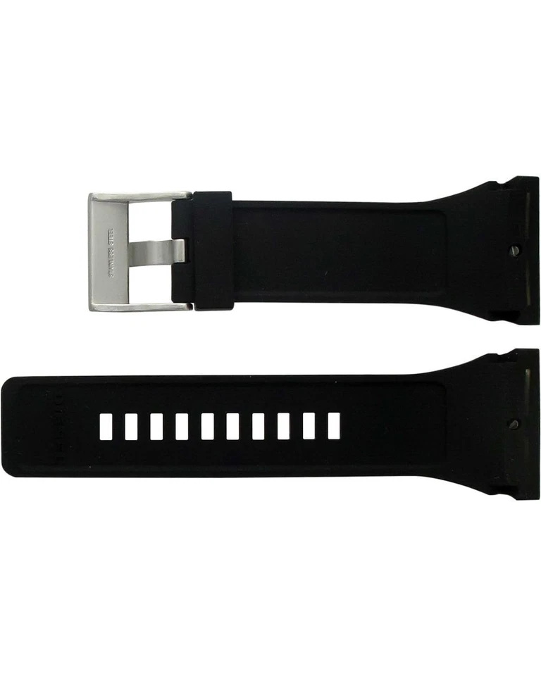 Correa de goma negra DIESEL DZ4165 35 mm genuina ORIGINAL NUEVA Foto 2 de 2