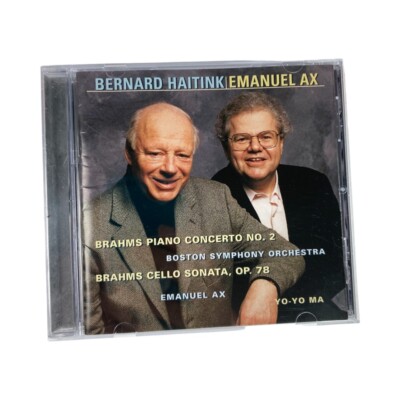 Brahms Piano Concerto No. 2 & Cello Sonata CD Sony Classical