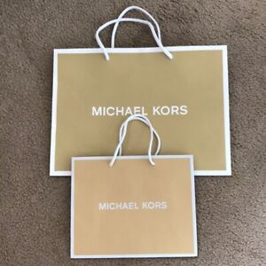 bryst forbrydelse Hvis Michael Kors Mk Détail Papier Shopping Cadeau Sac Petit Ou M Neuf Choisir  Taille | eBay