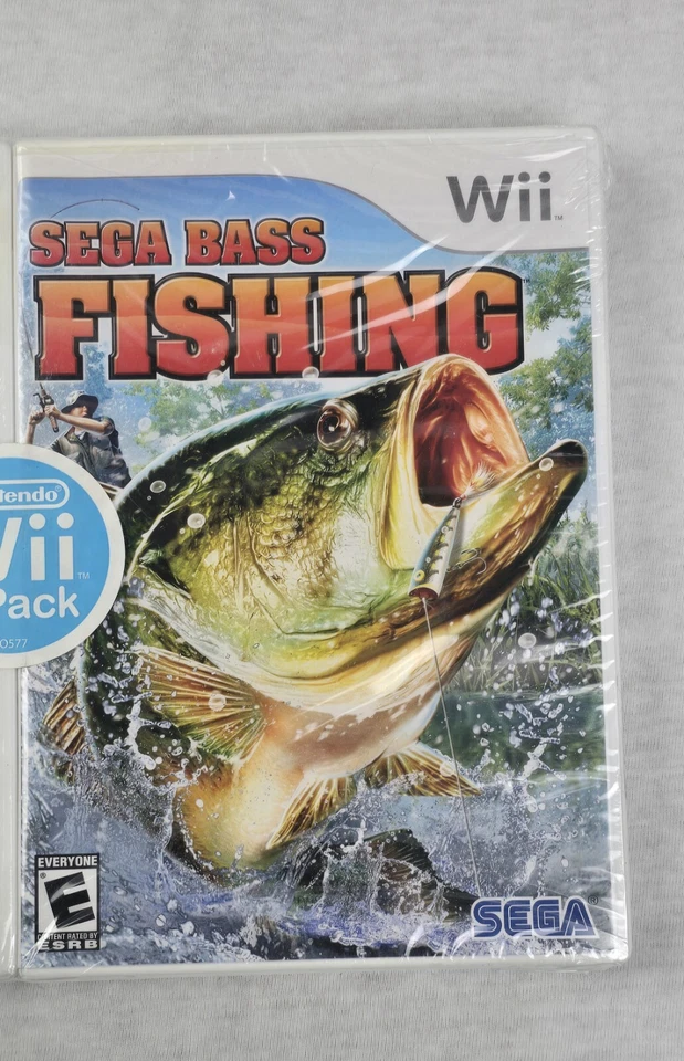 North American Hunting Extravaganza 2 Sega Bass Fishing Nintendo Wii 2 Pack NEW - Image 3 of 4
