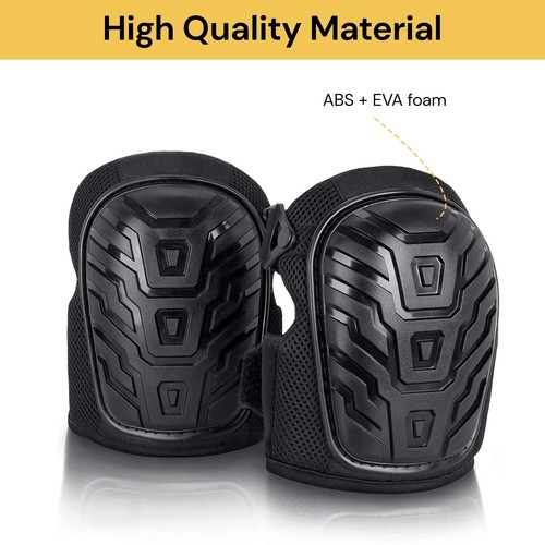1 Pair Professional Knee Pads Construction Work Safety Comfort Gel Leg Protector - Picture 13 of 14