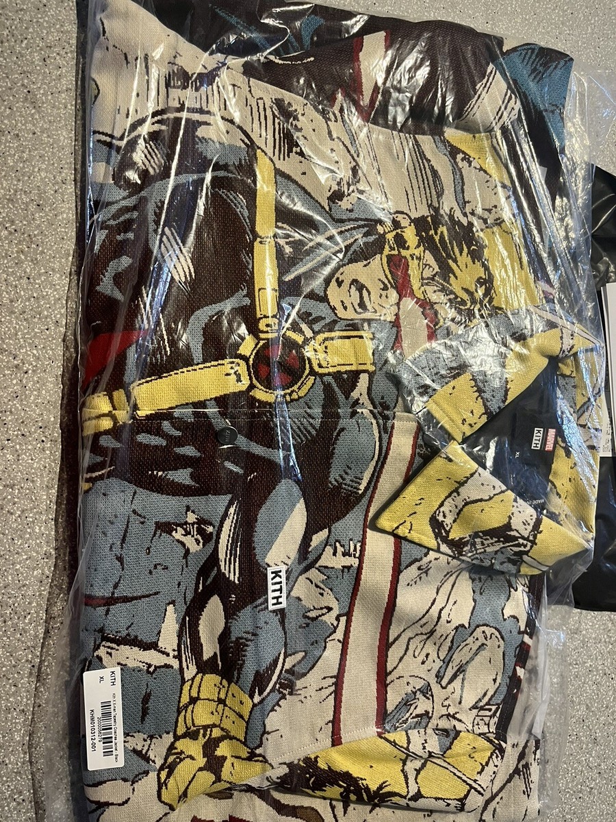 新品未開封 ペリペリ付き Kith x X-Men x Asics メンズ 