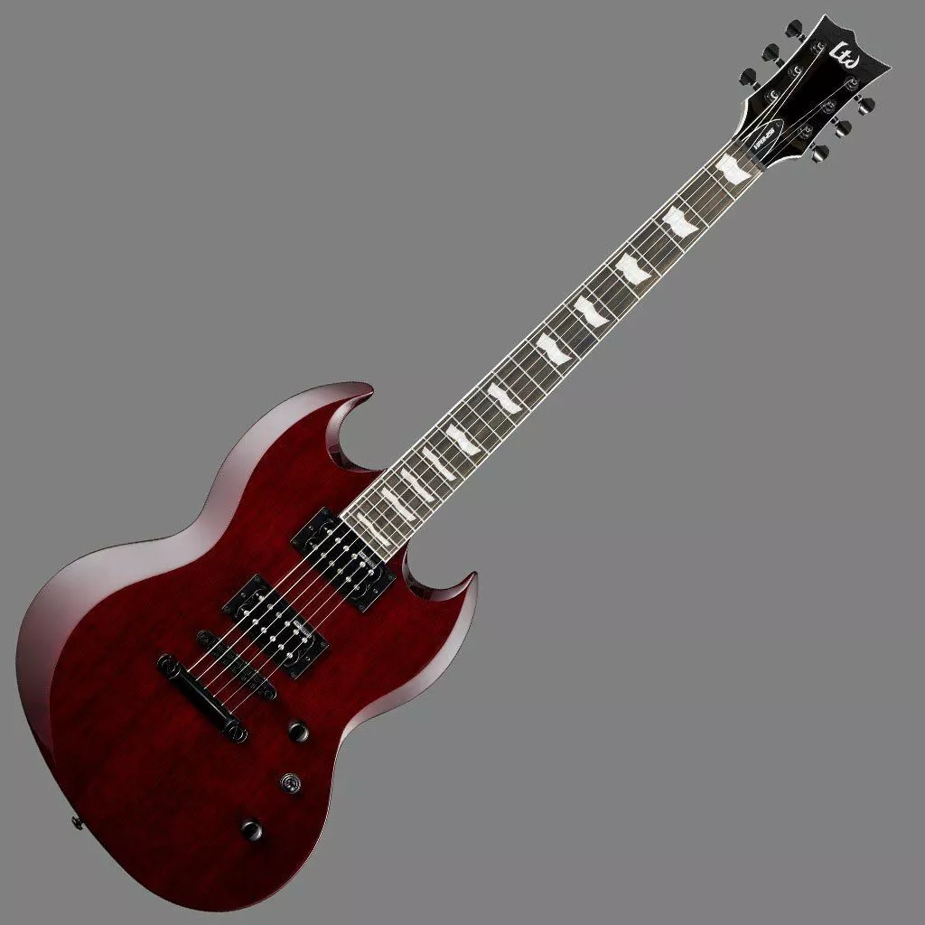 Esp ltd see thru black deals