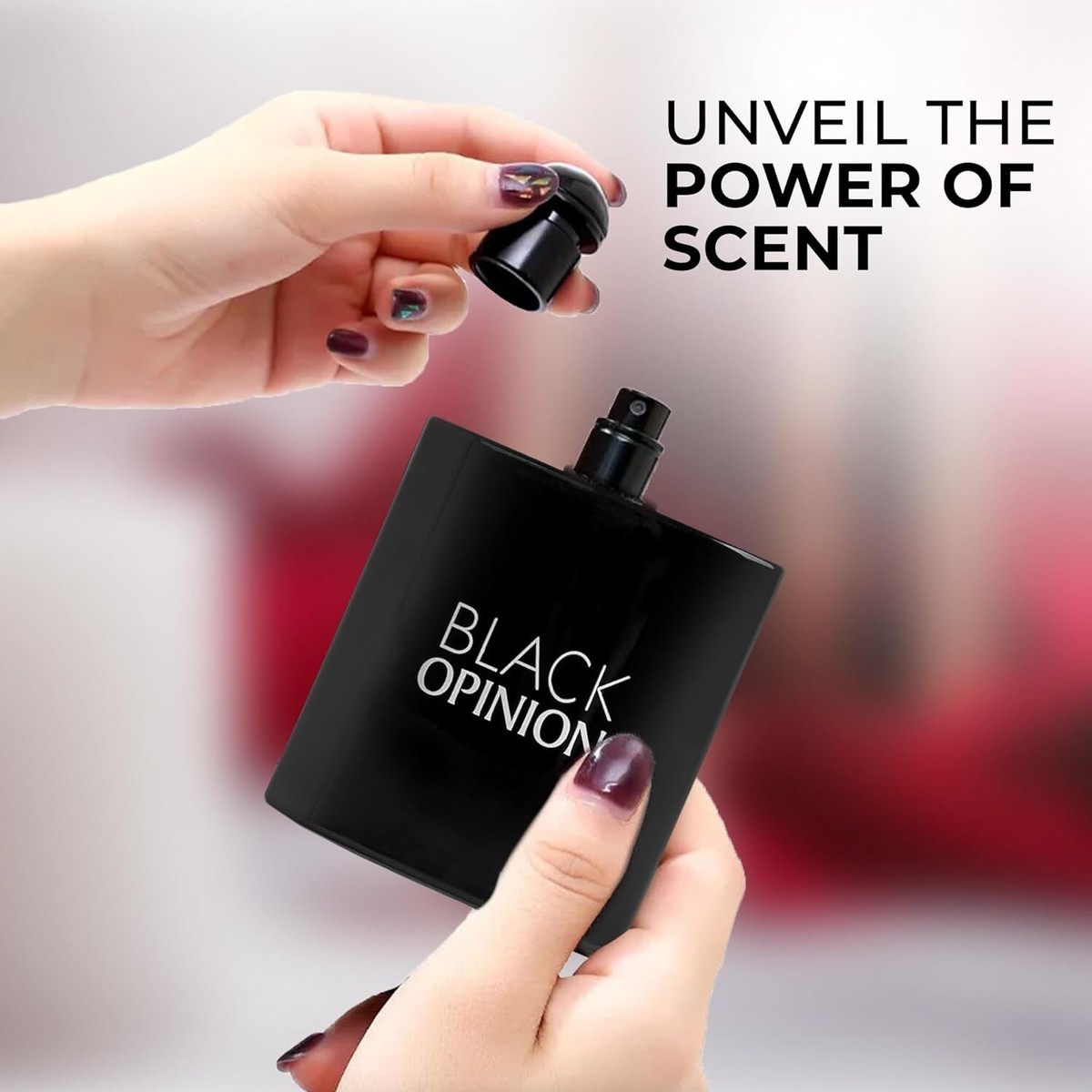 BLACK OPINION by Secret Plus women perfume 3.4oz Eau de Parfum