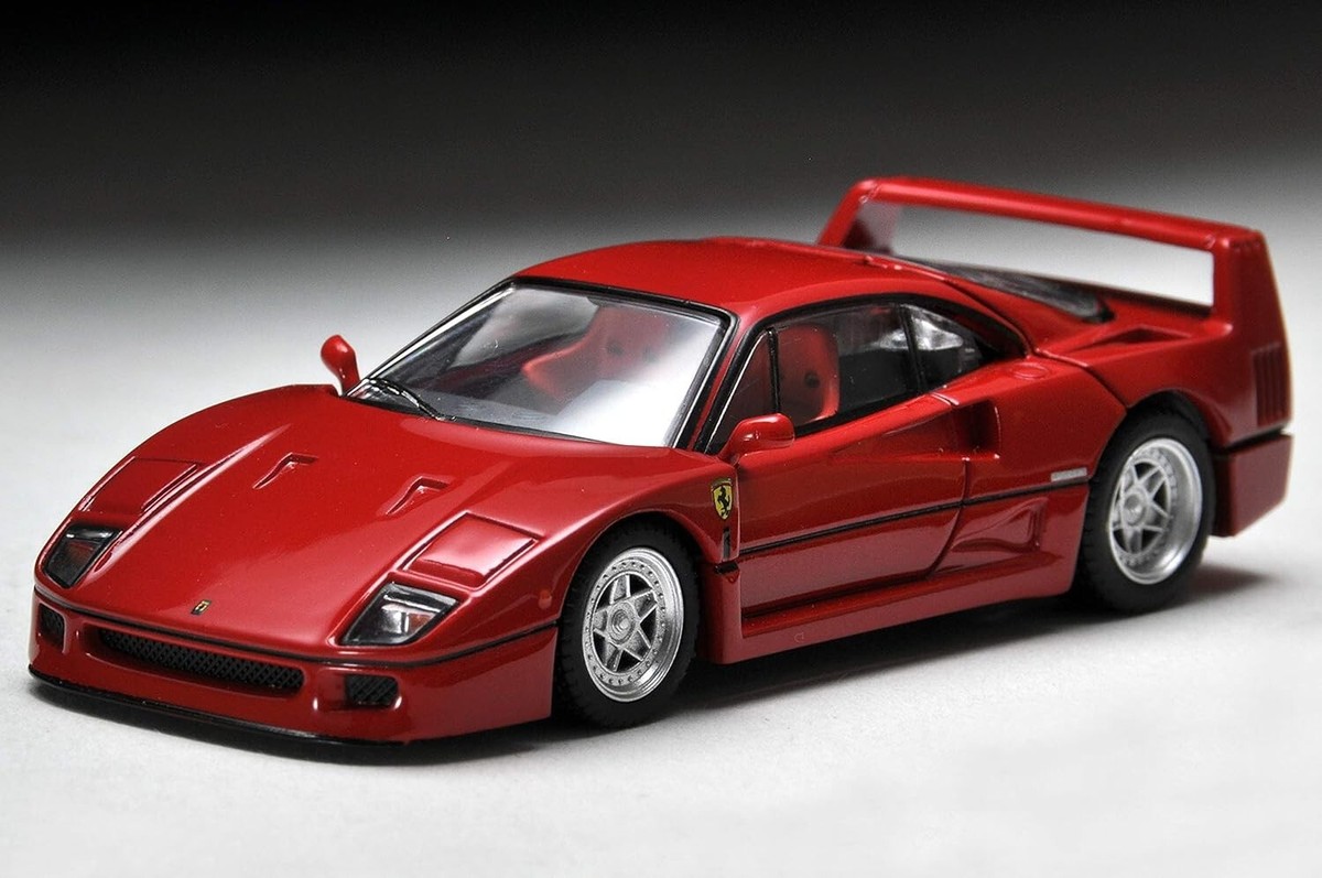 TOMYTEC 292463 1/64 TLV-NEO Ferrari F40 Red Tomica limited TOMYTEC 292463 1/64 TLV-NEO Ferrari F40 Red Tomica limited