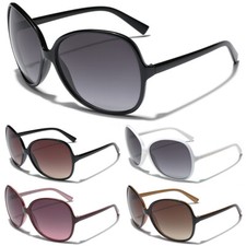 Oversized Round Sunglasses for Women Ladies Vintage Retro 80s Big Designer New