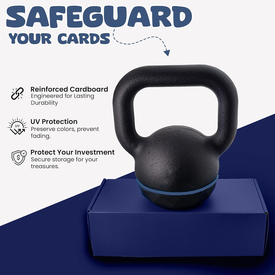 Baseball Card Storage 6 Card Holder Boxes, 800 Ct. Baseball Card Box