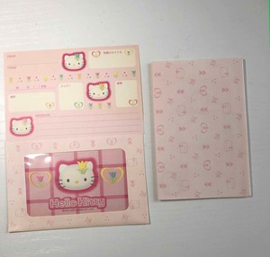 sanrio-Hello-Kitty-letter-set-Flower-2000-vintage