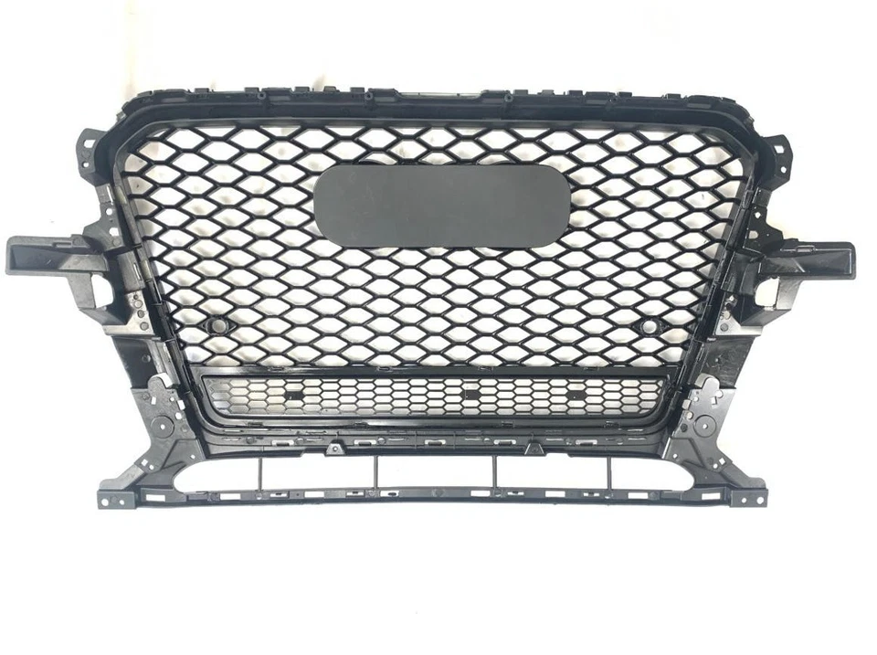 适用于奥迪 Q5 SQ5 RSQ5 2013 - 2016 前保险杠格栅蜂窝网状烧烤架  — 第 3/3 张图片