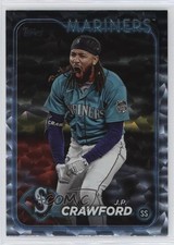 2024 Topps Series 1 Silver Crackle Foil JP Crawford #49 0wq