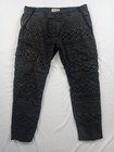 Lrg Clothing & Equipment Men's Size 38 Southwest Geo Design Black Cargo Pants