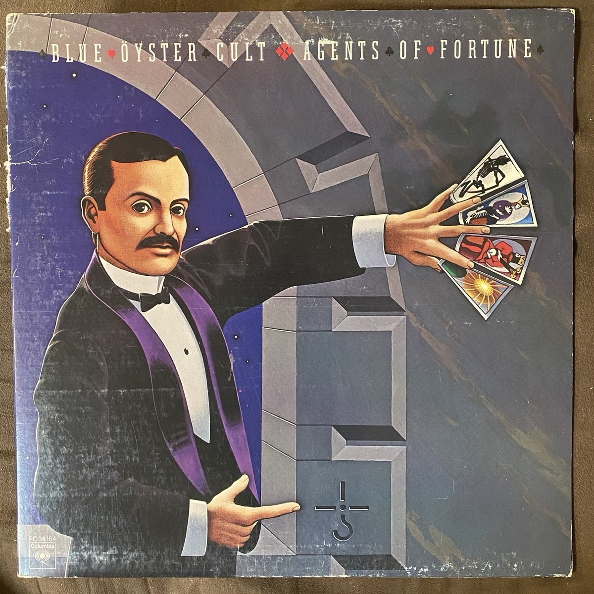 BLUE OYSTER CULT Agents of Fortune - 1976 1st Press Columbia LP