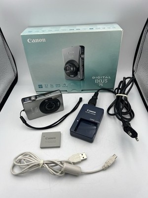 Canon Digital IXUS 75 Digitalkamera 7.1MP 3x Opti. Zoom GEPRÜFT  OVP Kamera
