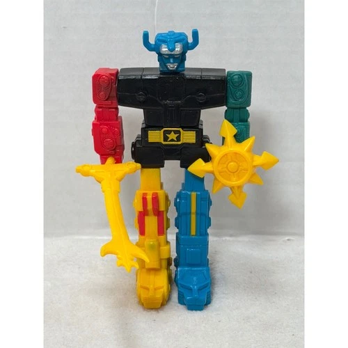 VTG 1984 LJN Toys Voltron Lion Force Assembler Figure w Accessories COMPLETE