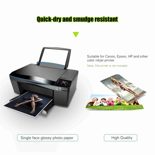Professional 4R Size 100 Sheets Glossy Photo Paper 4.0 * 6.0 Inch 200gsm TDW - Afbeelding 7 van 8