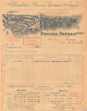 1920 SUPERIOR BUTTER D ISIGNY BRETEL FRERES A VALOGNES