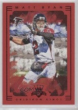 2015 Panini Gridiron Kings Red Frame Matt Ryan #44 1x9
