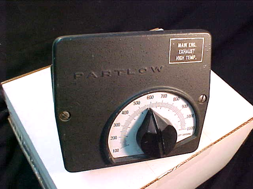 PARTLOW Temperature Controller ZF7 Main Engine Exhaust Temp 100 - 1000 Degrees